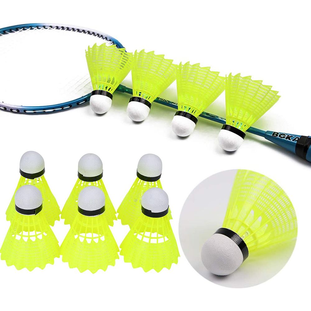 Feather Shuttlecock - Новые пластиковые воланы для бадминтона: прочные,