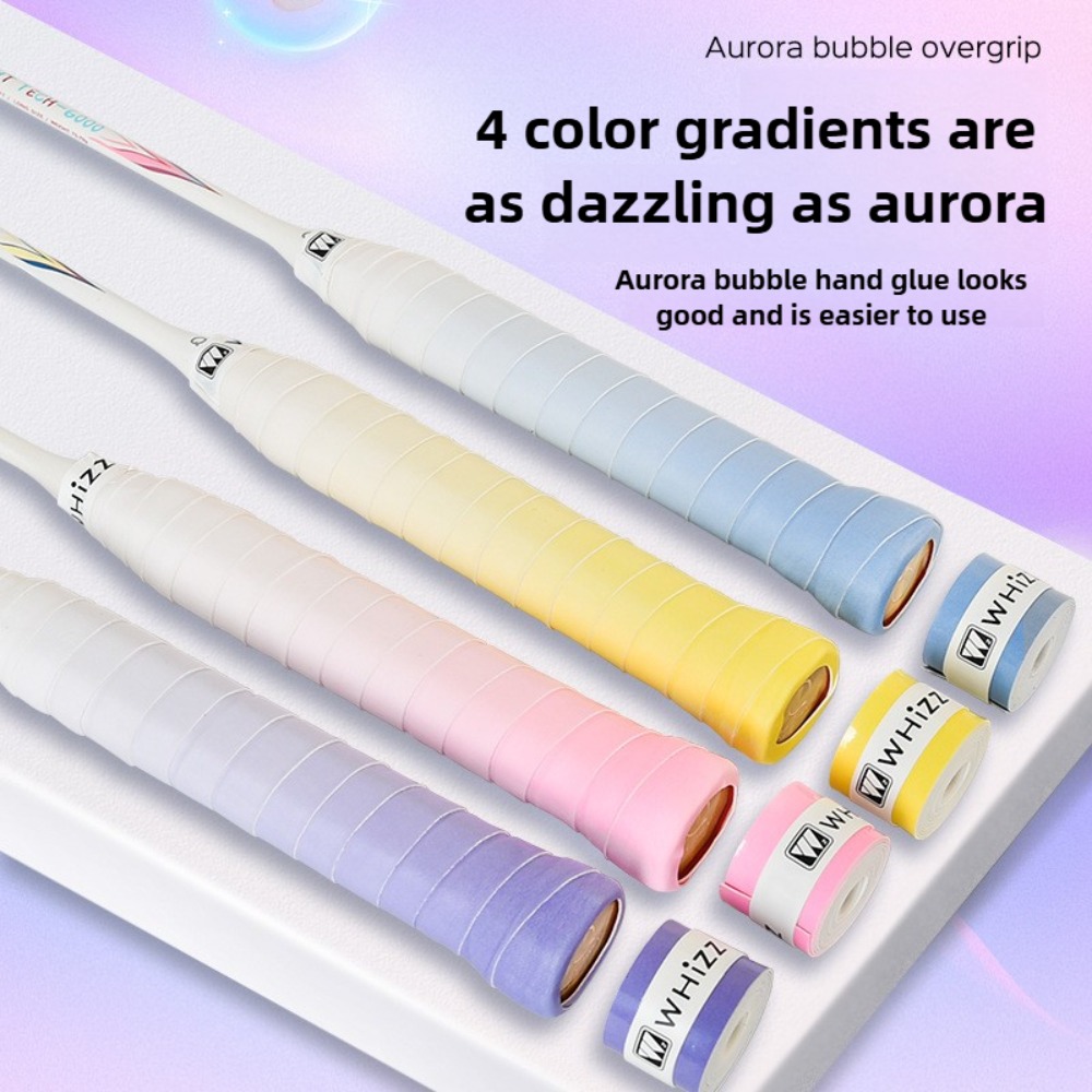Badminton Grip - Высококачественная лента с пузырьковой ручкой Aurora,