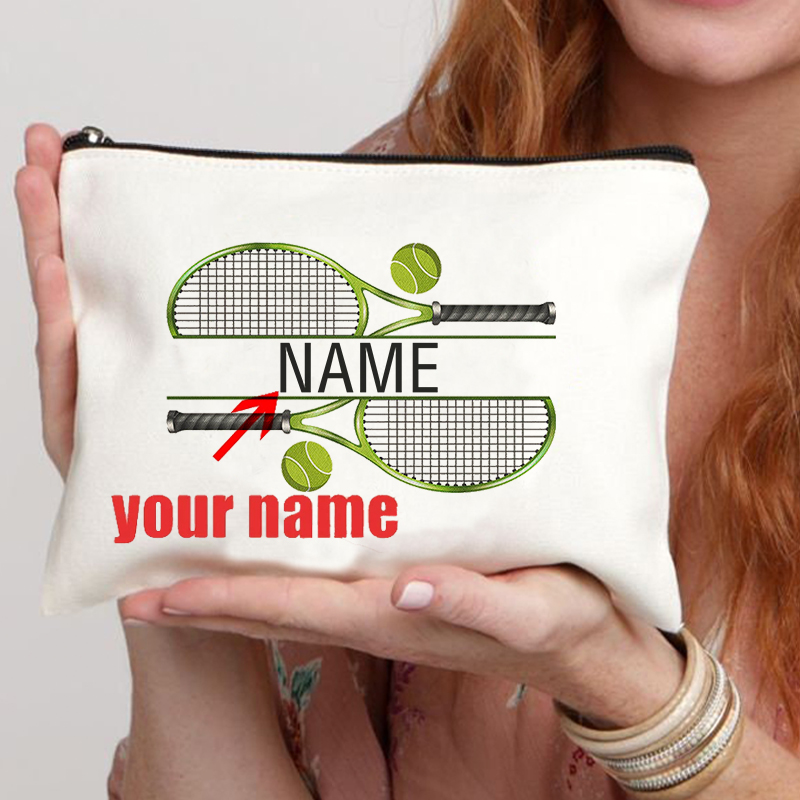 Badminton Bag - Персонализированная косметичка для тенниса с индивидуальным