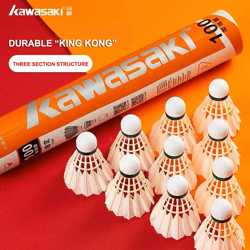 Kawasaki King Kong 100/500 пер – обзор и цена Feather Shuttlecock
