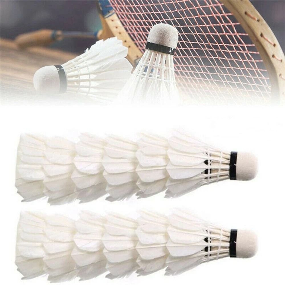 Новые белые воланы для бадминт – обзор и цена Feather Shuttlecock