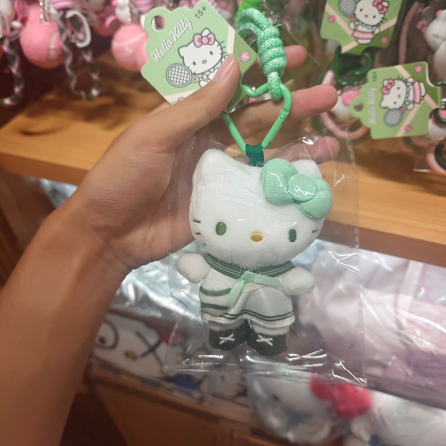 Серия брелоков Sanrio Hello Ki – обзор и цена Badminton Bag