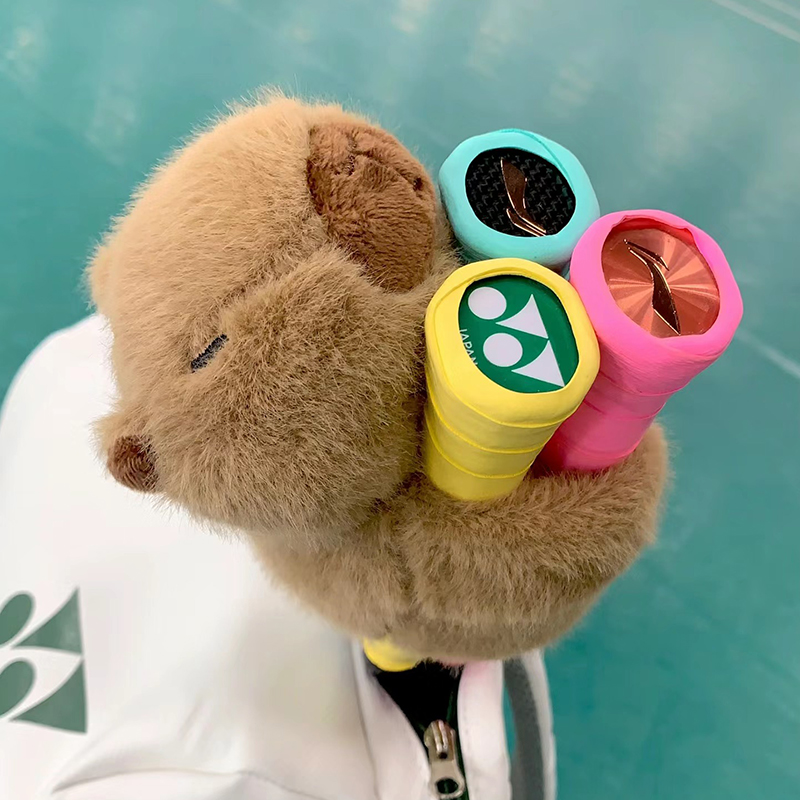 Милый плюшевый чехол на ручку  – обзор и цена Badminton Grip